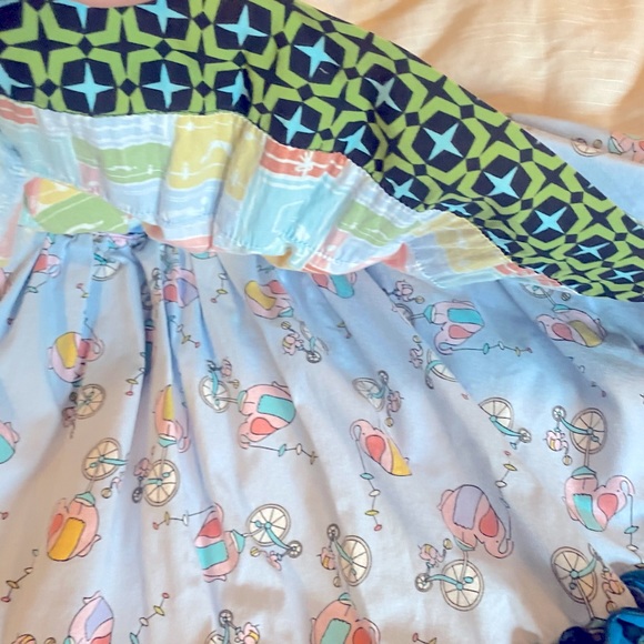 Matilda Jane Beautiful Parade Elephant Apron Dress sz. 2 - Picture 5 of 9